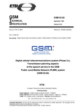 Standard ETSI GTS GSM 03.50-V5.0.0 30.9.1996 preview