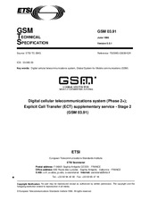 Standard ETSI GTS GSM 03.91-V5.0.1 30.6.1996 preview