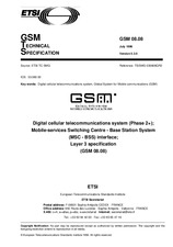 Standard ETSI GTS GSM 08.08-V5.3.0 31.7.1996 preview