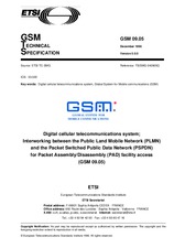 Standard ETSI GTS GSM 09.05-V5.0.0 30.12.1996 preview