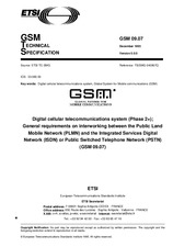 Standard ETSI GTS GSM 09.07-V5.0.0 15.2.1996 preview