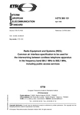 Standard ETSI I-ETS 300131-ed.1 30.4.1992 preview