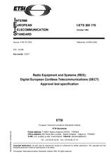 Standard ETSI I-ETS 300176-ed.1 21.10.1992 preview