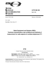 Standard ETSI I-ETS 300235-ed.1 12.3.1994 preview