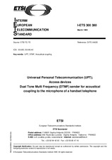 Standard ETSI I-ETS 300380-ed.1 15.3.1995 preview