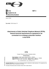 Standard ETSI NET 004-ed.1 20.6.1994 preview