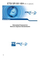 Preview ETSI SR 001604-V1.1.1 27.7.2012