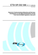 Standard ETSI SR 002586-V1.1.1 26.8.2008 preview