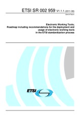 Standard ETSI SR 002959-V1.1.1 1.8.2011 preview