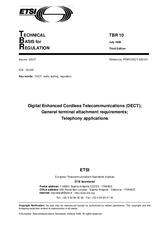 Standard ETSI TBR 010-ed.3 8.7.1999 preview