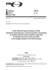 Standard ETSI TBR 038-ed.1 15.5.1998 preview