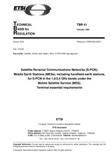 Standard ETSI TBR 041-ed.1 27.2.1998 preview