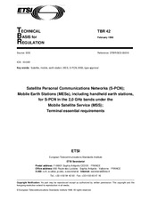 Standard ETSI TBR 042-ed.1 27.2.1998 preview