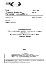 Preview ETSI TCRTR 008-ed.1 17.8.1993