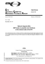 Preview ETSI TCRTR 012-ed.1 10.10.1993