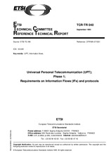 Standard ETSI TCRTR 040-ed.1 30.9.1995 preview