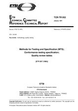 Standard ETSI TCRTR 052-ed.1 31.1.1997 preview