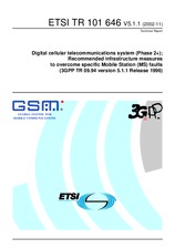 WITHDRAWN ETSI TR 101646-V5.1.0 30.6.2002 preview