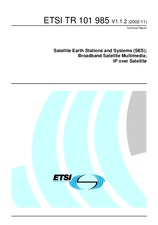WITHDRAWN ETSI TR 101985-V1.1.1 5.11.2002 preview