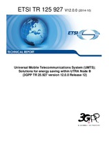 WITHDRAWN ETSI TR 125927-V11.0.0 26.9.2012 preview