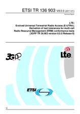 Standard ETSI TR 136903-V8.0.0 20.1.2011 preview