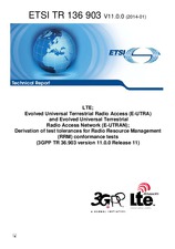 Standard ETSI TR 136903-V11.0.0 22.1.2014 preview