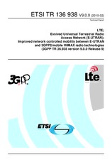 Standard ETSI TR 136938-V9.0.0 18.2.2010 preview