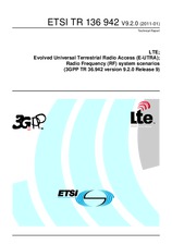 Standard ETSI TR 136942-V9.2.0 20.1.2011 preview