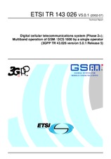 Standard ETSI TR 143026-V5.0.1 31.7.2002 preview