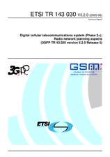 Standard ETSI TR 143030-V5.2.0 30.6.2005 preview