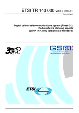 Standard ETSI TR 143030-V8.0.0 28.1.2009 preview