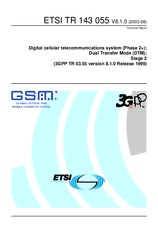 WITHDRAWN ETSI TR 143055-V8.1.0 31.8.2003 preview