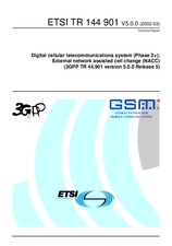 Standard ETSI TR 144901-V5.0.0 31.3.2002 preview