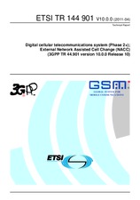 Standard ETSI TR 144901-V10.0.0 4.4.2011 preview