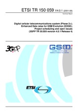 WITHDRAWN ETSI TR 150059-V4.0.0 30.4.2001 preview