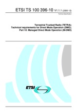 Standard ETSI TS 100396-10-V1.1.1 8.12.2000 preview