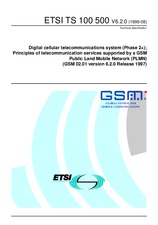 Standard ETSI TS 100500-V6.2.0 30.8.1999 preview