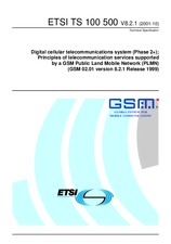 Standard ETSI TS 100500-V8.2.1 30.10.2001 preview