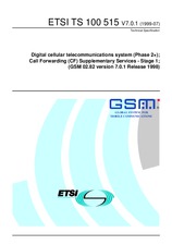 Standard ETSI TS 100515-V7.0.1 30.7.1999 preview