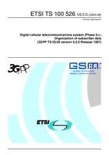 Standard ETSI TS 100526-V6.5.0 30.9.2000 preview