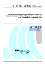 Standard ETSI TS 100539-V7.0.0 13.8.1999 preview