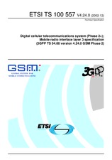 Standard ETSI TS 100557-V4.24.0 31.12.2002 preview