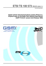 Standard ETSI TS 100573-V8.8.0 30.11.2003 preview