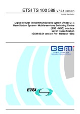 Standard ETSI TS 100588-V7.0.1 30.7.1999 preview