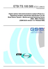 Standard ETSI TS 100589-V7.0.1 30.7.1999 preview