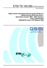 Standard ETSI TS 100590-V7.6.0 7.9.2000 preview