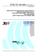 Standard ETSI TS 100590-V8.7.0 30.11.2000 preview