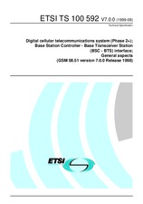 Standard ETSI TS 100592-V7.0.0 13.8.1999 preview