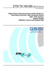 Standard ETSI TS 100592-V8.0.0 30.6.2000 preview