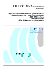 Standard ETSI TS 100593-V8.0.0 30.6.2000 preview